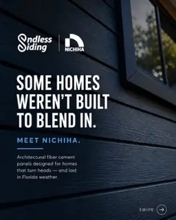 Social media piece for Endless Siding